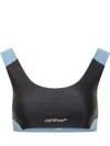 Off-white Polyester-blend Underwear With Elastane In Blue