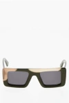 Off-white Color Block Seattle Rectangular Sunglasses