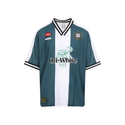 Off-white 23 Soccer Short-sleeved T-shirt In Multicolor