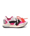 Off-white Colour-block Sneakers In Multicolor