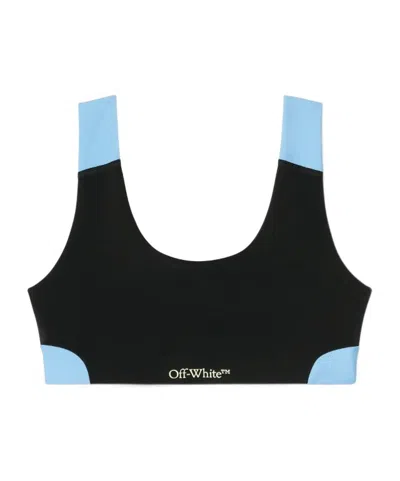 OFF-WHITE OFF-WHITE LOGO UNDERBAND COLOR-BLOCK SPORTS BRA