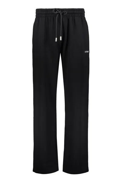 Off-white Comfortable Black Sporty Pants