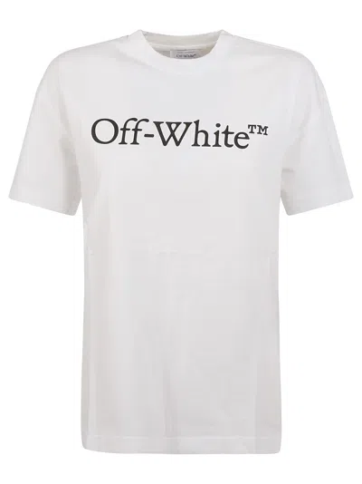 Off-white Contemporary Crew Neck T-shirt