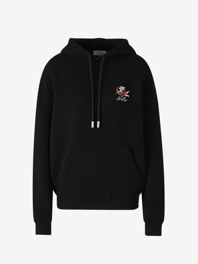 Off-white Cool Bookish Sweatshirt In Black