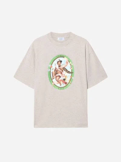 Off-white Cool Cotton T-shirt In Grey
