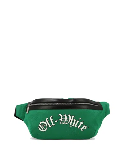 Off-white "core" Belt Handbag In Green