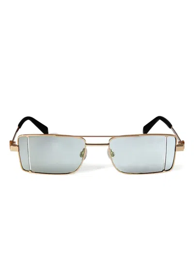 Off-white Oeri14a Cortez Sunglasses Sunglasses In Gold
