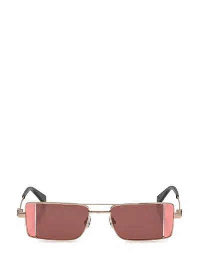 Off-white Cortez Sunglasses In Gold
