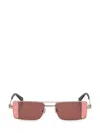 Off-white Cortez Sunglasses In Gold