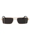 Off-white Gold Cortez Sunglasses In Gold Dark Grey
