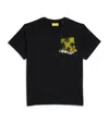 Off-white Kids Arrow Spray T-shirt In Black