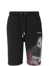 Off-white Black Col S. Matthew Skate Shorts In Black