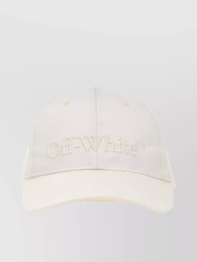 Off-white Drill Logo Bksh 棒球帽 In White