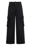 OFF-WHITE COTTON CARGO-TROUSERS