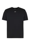 Off-white Black T-shirt With Arrow Print In Black