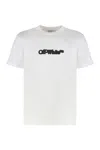 Off-white Arrow-print Cotton T-shirt In White