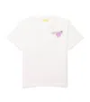 Off-white Cotton Diagonal Arrow And Heart T-shirt In White