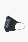 Off-white Cotton Flower Stripe Arrow Face Mask