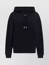 OFF-WHITE COTTON HOODIE GRAPHIC PRINT