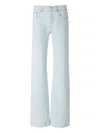Off-white Cotton Jeans In Blue