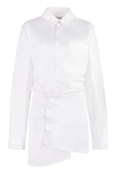 Off-white Cotton Shirtdress