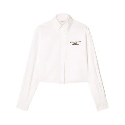 OFF-WHITE COTTON SHIRTS