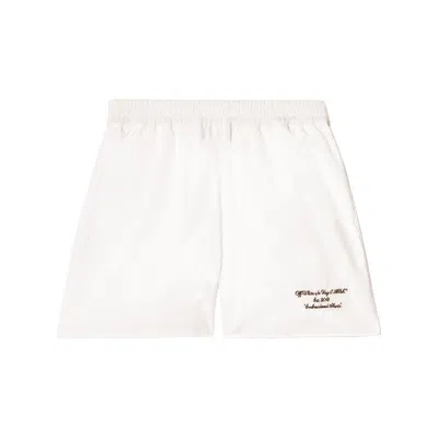 Off-white Cotton Shorts In White