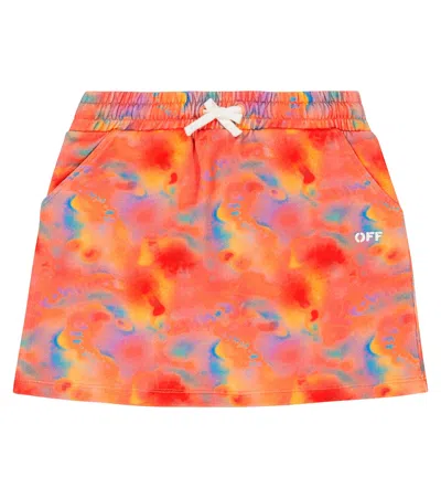 Off-white Kids' Rock Aus Baumwolle In Multicolor White
