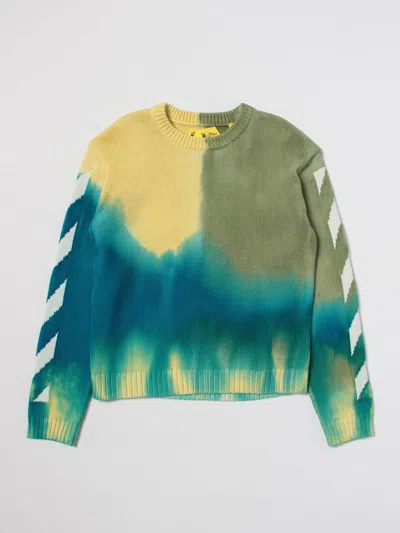 Off-white Sweater  Kids Color Yellow