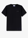 Off-white Cotton T-shirt In Black
