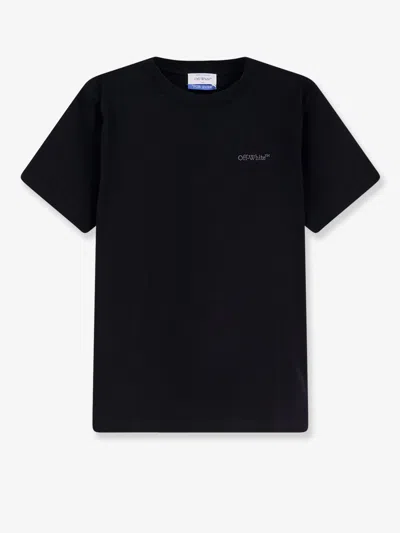 Off-white Cotton T-shirt In Black