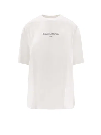 Off-white Cotton T-shirt In White