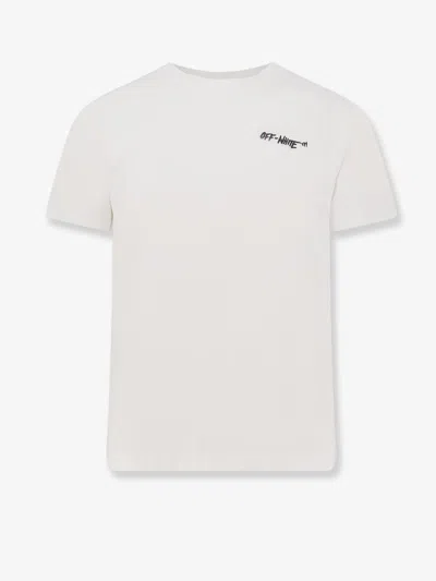 Off-white Cotton T-shirt In Multi
