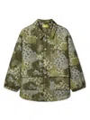 Off-white Camouflage Crazy Padded Jacket In Green
