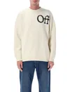 Off-white Bookish Sweater In White