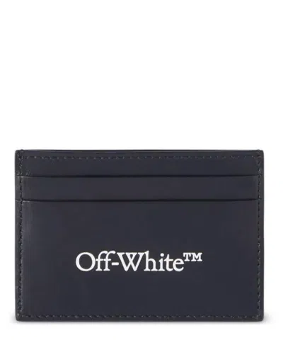 Off-white Credit Card Holder In Black