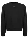 Off-white Arrows-print Cotton Sweatshirt In Black