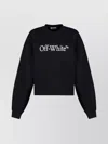 Off-white Crew Neck Logo Sweatshirt