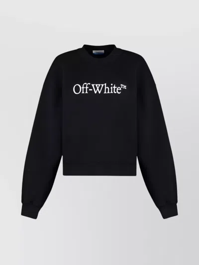 Off-white Crew Neck Logo Sweatshirt