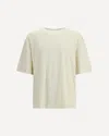 Off-white Crew Neck Short-sleeve T-shirt With All-over Logo In White