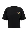 Off-white Graphic Arrow Fruit Design T-shirt In Black
