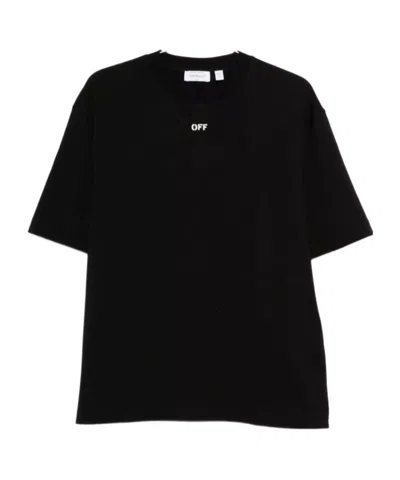 Off-white Chain Arrow T-shirt In Black