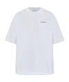 Off-white White Logo T-shirt In White