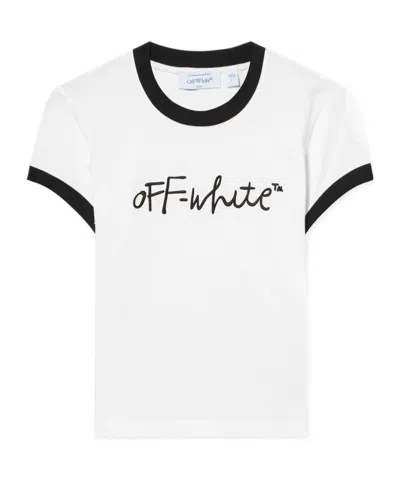 OFF-WHITE OFF-WHITE CREWNECK SHORT-SLEEVED T-SHIRT