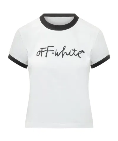OFF-WHITE OFF-WHITE CREWNECK SHORT-SLEEVED T-SHIRT