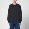 OFF-WHITE CREWNECK SWEATSHIRT WITH BOLD LOGO PRINT