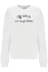 Off-white Crewneck Sweatshirt With In White - Black (white)
