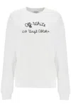 Off-white Crewneck Sweatshirt With In White