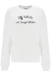 Off-white Crewneck Sweatshirt With In White