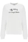 Off-white Crewneck Sweatshirt With In White